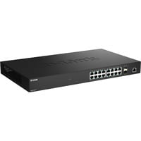 D-Link DMS-1250-18/E switch di rete Gestito L2 2.5G Ethernet (100/1000/2500) Nero, Interruttore Nero, Gestito, L2, 2.5G Ethernet (100/1000/2500), Montaggio rack