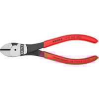 KNIPEX 74 01 160 pinza Pinze da taglio diagonale, Pinze di taglio rosso, Pinze da taglio diagonale, Acciaio al cromo vanadio, Plastica, Rosso, 16 cm, 178 g