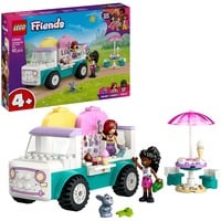 Friends 42644 Il Furgone dei Gelati di Heartlake City, Giochi Didattici Bambine 4+, Camion Giocattolo, Cibo e Accessori, Giochi di costruzione
