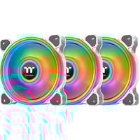 Thermaltake Riing Quad 12 RGB Case per computer Ventilatore 12 cm Bianco, Ventola bianco, Ventilatore, 12 cm, 500 Giri/min, 1500 Giri/min, 25,2 dB, 40,9 pdc/min