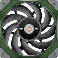 Thermaltake Toughfan 12 Racing Green High Static Pressure Radiator Fan Universale Ventilatore 12 cm Verde 1 pz, Ventola verde, Ventilatore, 12 cm, 500 Giri/min, 2000 Giri/min, 58,35 pdc/min, Verde