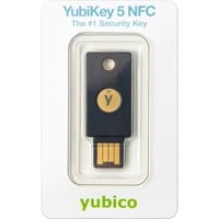 Yubico YubiKey 5 NFC, Chiave di brevetto Nero/Oro