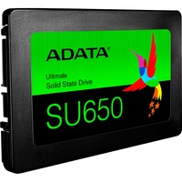 ADATA ASU650SS-512GT-R drives allo stato solido 512 GB 2.5" Serial ATA III 3D NAND, Disco a stato solido Nero, 512 GB, 2.5", 520 MB/s, 6 Gbit/s
