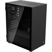 Aerocool CS111 Mini Tower Nero, Chassis Tower Nero, Mini Tower, PC, Nero, micro ATX, Mini-ITX, SPCC, Acciaio, Casa/ufficio