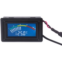 Alphacool Sensore di temperatura Core G1/4 IG/IG con display C/F Nero