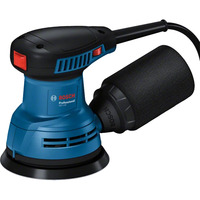 Bosch Levigatrice rotorbitale GEX 125 Professional, Levigatrice orbitale casuale blu/Nero