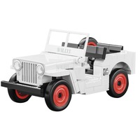 COBI Jeep Willys CJ-2A, Giochi di costruzione bianco