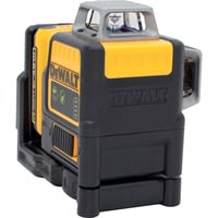 DEWALT Laser a linee 2x360° DCE0811D1G, 10,8Volt, Attraversare la linea laser Nero/Giallo
