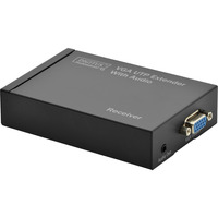 Digitus Set extender VGA-UTP, Estensione Nero