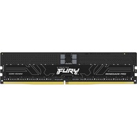 Kingston FURY FURY 16GB 6400MT/s DDR5 ECC Reg CL32 DIMM Renegade Pro EXPO, Memoria Nero, 16 GB, 1 x 16 GB, DDR5, 288-pin DIMM, Nero