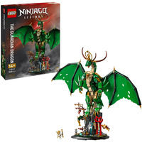 LEGO NINJAGO 71847 Drago-Guardiano Giocattolo, Action Figure Snodabile con Minifigure ed Espositore, Idea Regalo da 14+ Anni, Giochi di costruzione Action Figure Snodabile con Minifigure ed Espositore, Idea Regalo da 14+ Anni, Set da costruzione, 14 anno/i, Plastica, 1650 pz, 2,02 kg