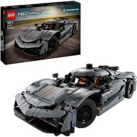 LEGO Technic Hypercar Koenigsegg Jesko Absolut grigia, Giochi di costruzione Set da costruzione, 10 anno/i, Plastica, 801 pz, 990 g