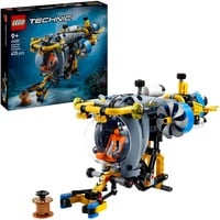 LEGO Technic Sottomarino per esplorazioni abissali, Giochi di costruzione Set da costruzione, 9 anno/i, Plastica, 413 pz, 574 g