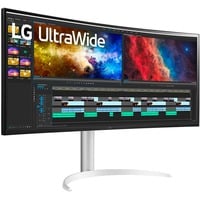 LG 38BQ85C-W Monitor PC 95,2 cm (37.5") 3840 x 1600 Pixel Quad HD+ Bianco, Monitor di gioco Nero/Bianco, 95,2 cm (37.5"), 3840 x 1600 Pixel, Quad HD+, 5 ms, Bianco