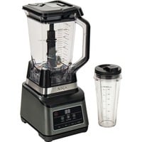 Ninja Frullatore da banco 2 in 1 con Auto-iQ BN750EU, Mixer stand Nero/Argento