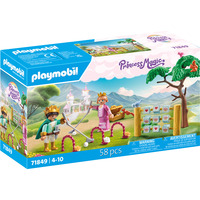 PLAYMOBIL Princess Magic Bambini reali nel giardino giochi, Giochi di costruzione 