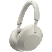 Sony WH-1000XM5 Cuffie Wireless con Noise Cancelling - Batteria fino a 30 ore - Around-ear - Con Alexa e Google Assistant - Con microfono integrato per telefonate - Argento argento, Con cavo e senza cavo, Musica e Chiamate, 4 - 40000 Hz, 250 g, Auricolare, Argento, Bianco