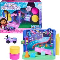 Spin Master Gabby's Dollhouse, Stanza dei giochi Carlita Purr-ific con la macchinina giocattolo Carlita, accessori, mobili e scatola con sorpresa, per bambini dai 3 anni in su, Sullo sfondo Gabby's Dollhouse , Stanza dei giochi Carlita Purr-ific con la macchinina giocattolo Carlita, accessori, mobili e scatola con sorpresa, per bambini dai 3 anni in su, Azione/Avventura, 3 anno/i, Multicolore