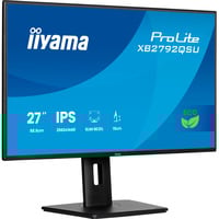iiyama ProLite XB2792QSU-B1 Monitor PC 68,6 cm (27") 2560 x 1440 Pixel Quad HD LED Nero, Monitor LED Nero (opaco), 68,6 cm (27"), 2560 x 1440 Pixel, Quad HD, LED, 3 ms, Nero
