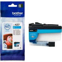 Brother LC427C cartuccia d'inchiostro 1 pz Originale Resa standard Ciano Resa standard, Ciano, Inchiostro a base di pigmento, 1 pz, 1500 pagine, Confezione singola