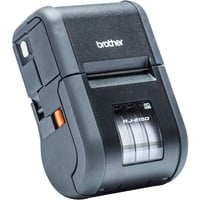Brother RJ-2150 stampante POS 203 x 203 DPI Con cavo e senza cavo Termica diretta Stampante portatile, Stampante ricevute Nero, Termica diretta, Stampante portatile, 203 x 203 DPI, 6 ips (pollici al secondo), 152 mm/s, 6 cm