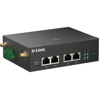 D-Link DWM-314-G dispositivo di rete cellulare Modem/router di rete cellulare Modem/router di rete cellulare, Nero, 10,100,1000 Mbit/s, OpenVPN WireGuard, AC, dC