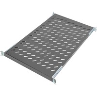 Digitus Ripiani per armadi di rete e server, Il vano inferiore Nero, Nero, 50 kg, 1U, Turchia, 48,3 cm (19"), 5,2 kg