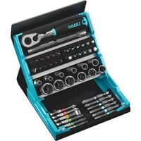 Hazet Set di punte SmartCase 2200SC-2, 50 pezzi, Set di bit Nero/Blu
