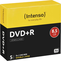 Intenso DVD+R DL 8,5 GB, Supporti vergini DVD 