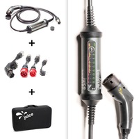 Juice Technology JUICE BOOSTER 2 Traveller Plus EV Set (EU), Wallbox antracite/Nero