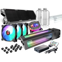 RAIJINTEK SCYLLA PRO CA360 Processore Kit di raffreddamento a liquido Multicolore Nero, Kit di raffreddamento a liquido, 75 pdc/min, Multicolore