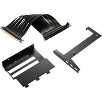 Sharkoon Angled Graphics Card Kit 4.0 0,17 m, Scheda di montaggio Nero, 0,17 m, PCI-E x16 (Gen 4.0), PCI-E x16 (Gen 4.0), Scheda video, REV300