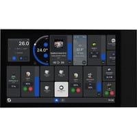 Shelly Wall Display XL, Pannello di controllo argento