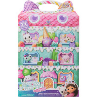 Spin Master Gabby's Dollhouse: The Movie, calendario dell'avvento Dolceglassa di Gabby, 24 giocattoli a sorpresa, paesaggio invernale dei dolciumi, giocattoli per bambine e bambini dai 3 anni in su, Gioco figura Gabby's Dollhouse : The Movie, calendario dell'avvento Dolceglassa di Gabby, 24 giocattoli a sorpresa, paesaggio invernale dei dolciumi, giocattoli per bambine e bambini dai 3 anni in su, Scatola, Libera installazione, Multicolore