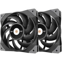 Thermaltake TOUGHFAN 14 Case per computer Ventilatore 14 cm Nero 2 pz, Ventola Nero, Ventilatore, 14 cm, 500 Giri/min, 2000 Giri/min, 33,2 dB, 119,1 pdc/min