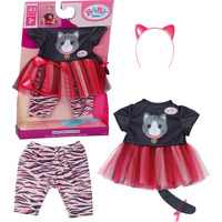 ZAPF Creation BABY born® Costume da gatto 43cm, Accessori della bambola 