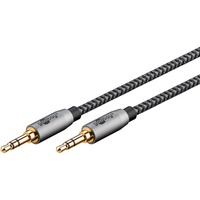 goobay 65272, Cavo Nero/Argento