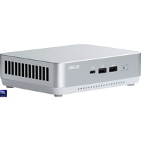 ASUS 90AS0061-M001C0, Mini-PC argento/Bianco