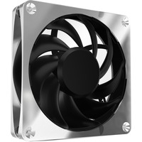 Alphacool Apex Stealth Metal 120mm Lüfter 2000rpm, Ventola cromo/Nero