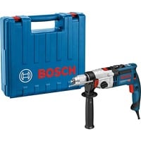 Bosch GSB 21-2 RCT 3000 Giri/min Senza chiave 2,9 kg, Trapano a percussione blu/Nero, Trapano con impugnatura a pistola, Senza chiave, 1,3 cm, 3000 Giri/min, 4 cm, 1,6 cm