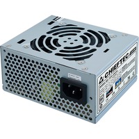 Chieftec SFX-250VS alimentatore per computer 250 W 20+4 pin ATX Argento grigio, 250 W, 230 V, 50 Hz, 3 A, Attivo, 80 W