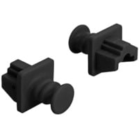 DeLOCK Protezione antipolvere per presa RJ45, Cappuccio di protezione Nero