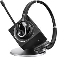 EPOS IMPACT DW Pro 2 ML - EU Auricolare Wireless A Padiglione Ufficio Base di ricarica Nero, Argento, Headset Nero, Wireless, Ufficio, 150 - 6800 Hz, 85 g, Auricolare, Nero, Argento