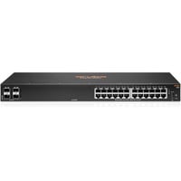 Hewlett Packard Enterprise Aruba 6100 24G 4SFP+ Gestito L3 Gigabit Ethernet (10/100/1000) 1U Nero, Interruttore Gestito, L3, Gigabit Ethernet (10/100/1000), Montaggio rack, 1U