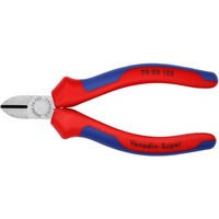 KNIPEX Tronchese 70 02 125, Pinze di taglio rosso/Blu