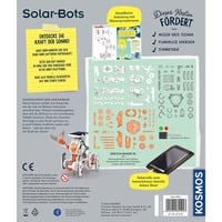 KOSMOS Solar Bots Giocattoli e kit di scienza per bambini, Casella di esperimento Kit per esperimenti, Energia rinnovabile, 8 anno/i