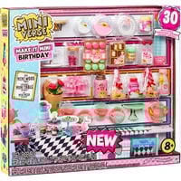 MGA Entertainment Make It Mini Birthday Multipack, Bricolage Miniverse Make It Mini Birthday Multipack, 8 anno/i, Multicolore, Plastica, Resina