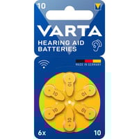 VARTA Batteria per apparecchi acustici Zinc Air 10, PR10 