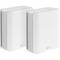 ASUS ZenWiFi BT8 (2-pack) Tri-band (2,4 GHz/5 GHz/6 GHz) Wi-Fi 7 (802.11be) Bianco 3 Interno, Router bianco, Bianco, Interno, Sistema Mesh, Potenza, 548 m², Tri-band (2,4 GHz/5 GHz/6 GHz)