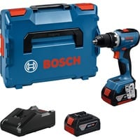Bosch GSR 18V-65 2100 Giri/min Chiave 1,06 kg Nero, Blu, Trapano avvitatore blu, Trapano con impugnatura a pistola, Chiave, Nero, Blu, 2100 Giri/min, 550 Giri/min, 2100 Giri/min